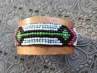 Indian bracelet black/ green