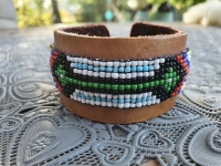 Indian bracelet black/ green
